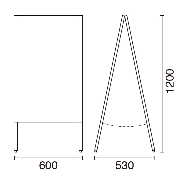Aチョークビックタイプ　サイズ