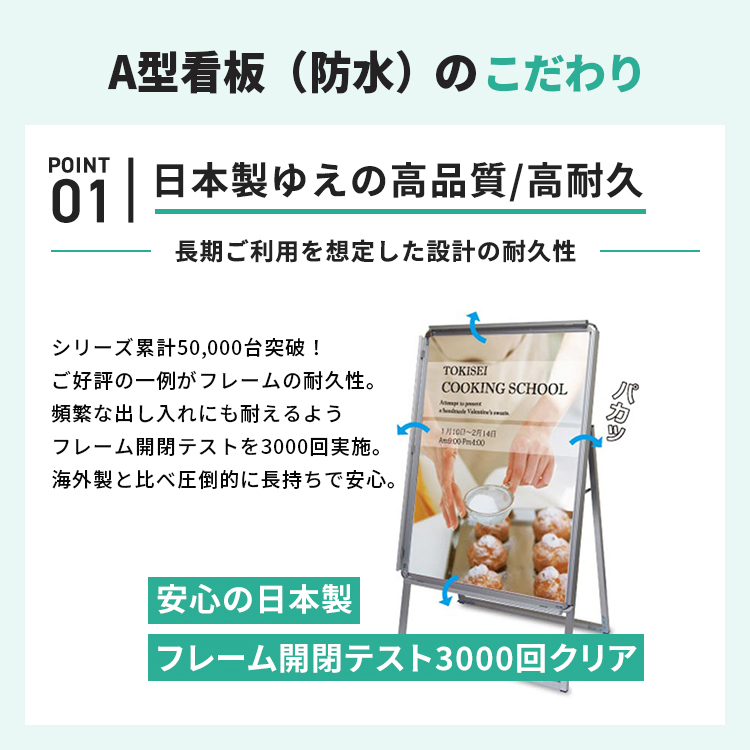 安い中古 【送料無料♪】ポスターグリップスタンド看板 屋内用 B2 両面 ブラック (A型看板/屋内・室内専用) 看板  SWEETSPACEICECREAM