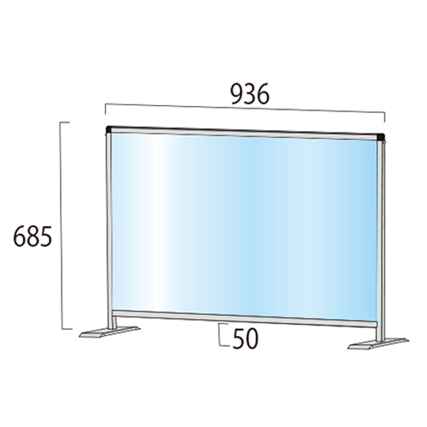 毎日低価 【飛沫防止パーテーション】【アクリル板パーテーション】 パーテーションスタンド三面600X1100ロウ (塩ビ仕様) HBPL3 看板  CONVERSADEQUINTALCOM