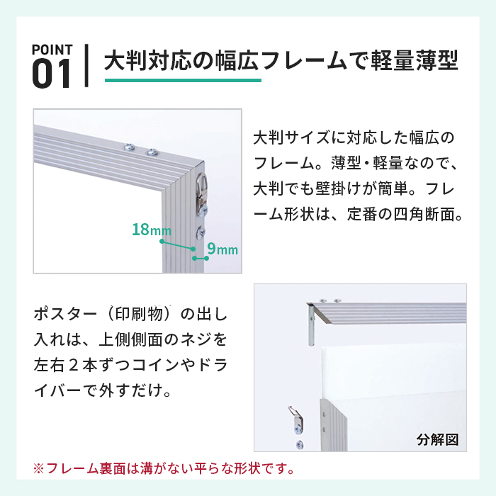 両面デカフレ 説明