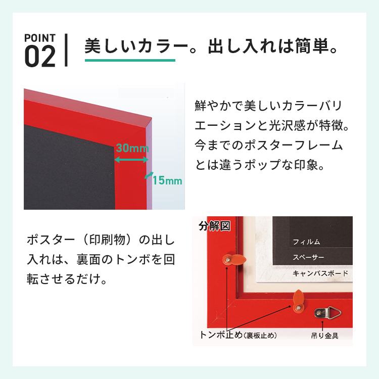 ニューアートフレームカラービューカバー 説明