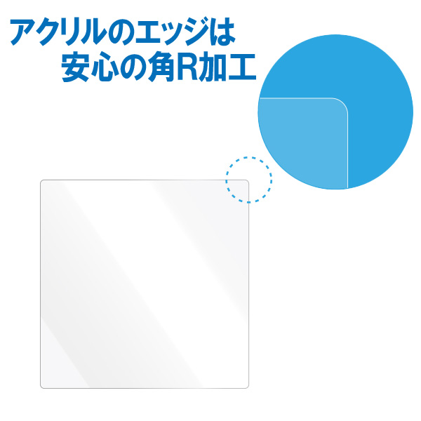 飛沫防止ポールパーテーションスタンドタイプ 説明