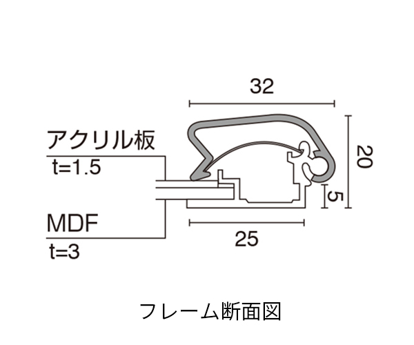 メディアグリップ断面図