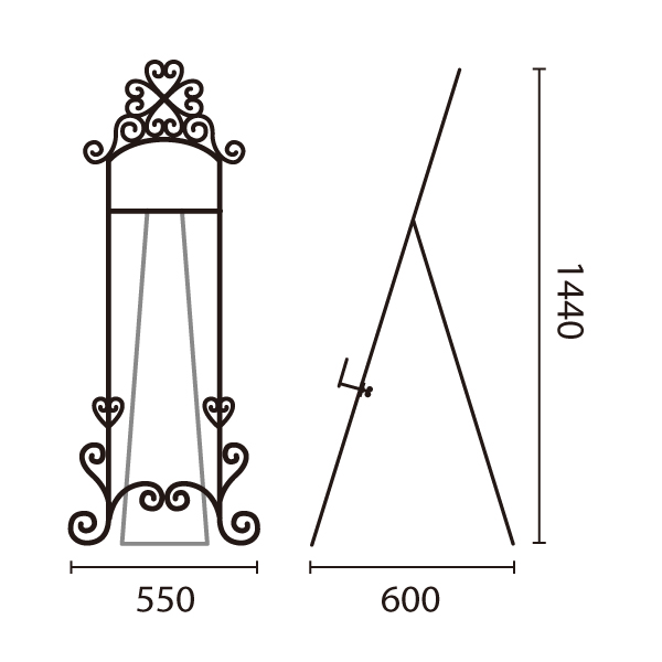 アイアン デコ イーゼル L