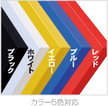 カラー5色対応